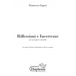 RIFLESSIONI E INCERTEZZE per sax soprano e marimba